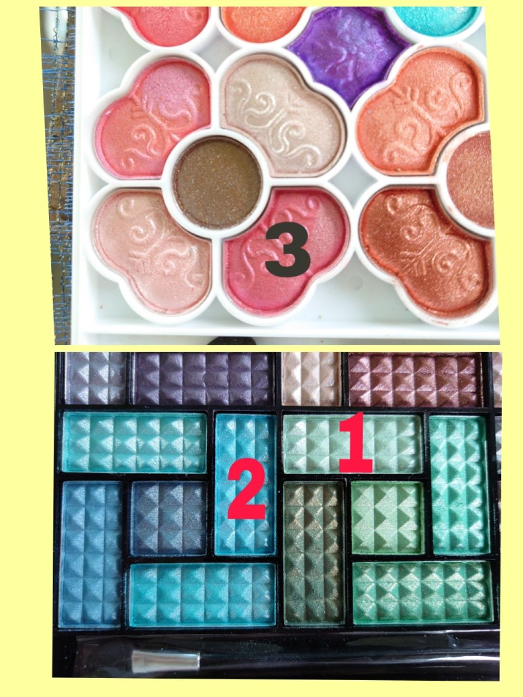 30COLORSEYESHADOWPALETTE/Dolly Angel/アイシャドウパレットを使ったクチコミ（2枚目）