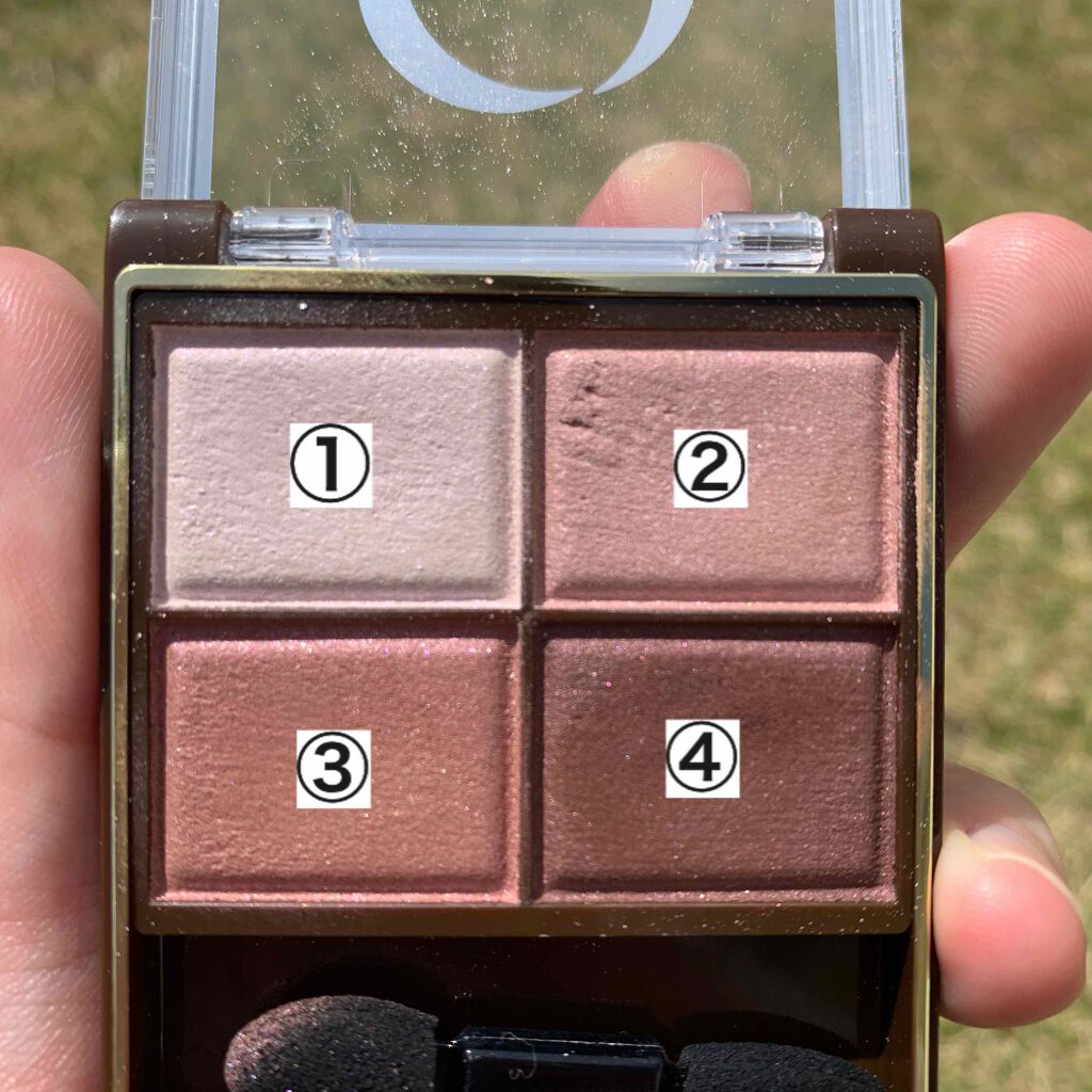 スキニーリッチシャドウ/excel/アイシャドウパレットを使ったクチコミ（2枚目）