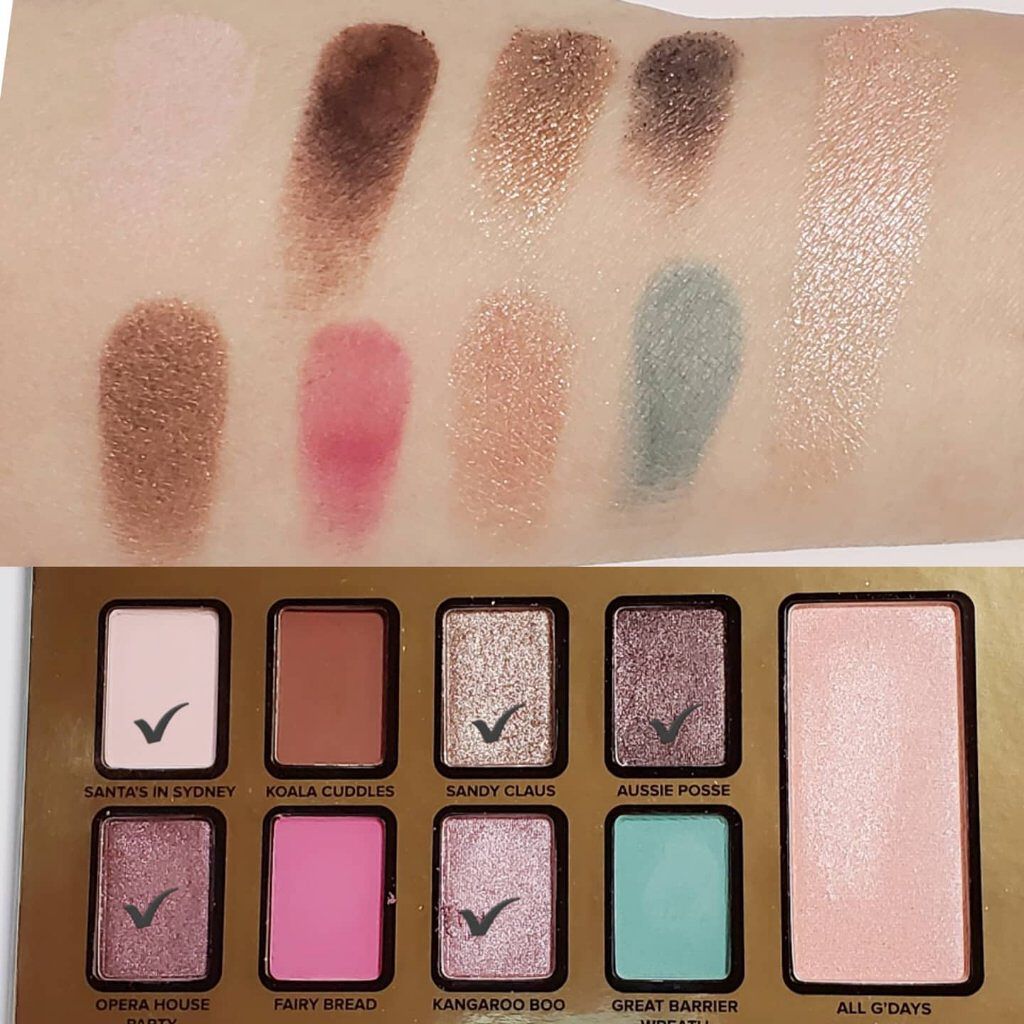 クリスマス アラウンド ザ ワールド メイクアップコレクション/Too Faced/メイクアップキットを使ったクチコミ（2枚目）