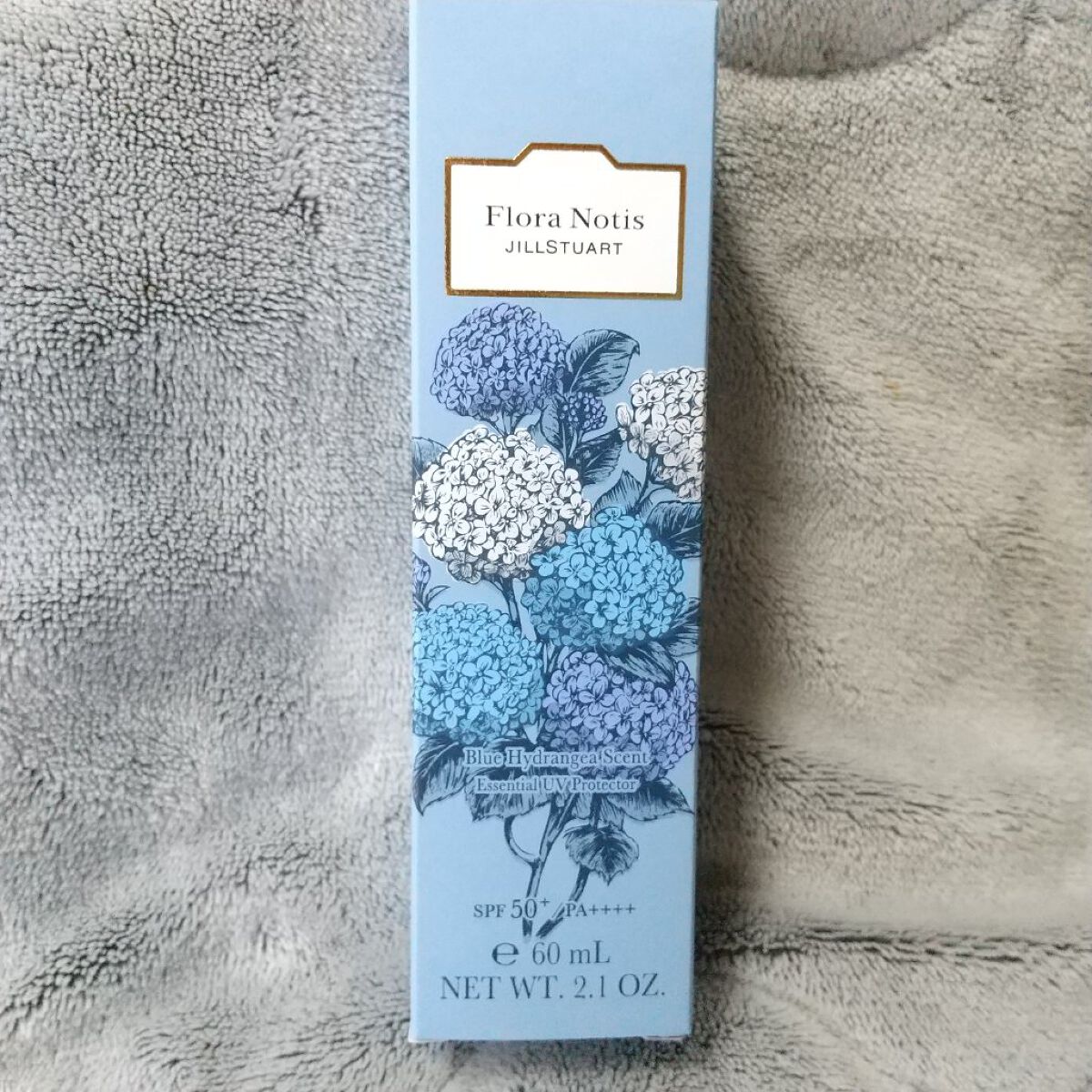 ブルーハイドレンジア エッセンシャルUVプロテクター/Flora Notis JILL STUART/日焼け止めミルクを使ったクチコミ（1枚目）