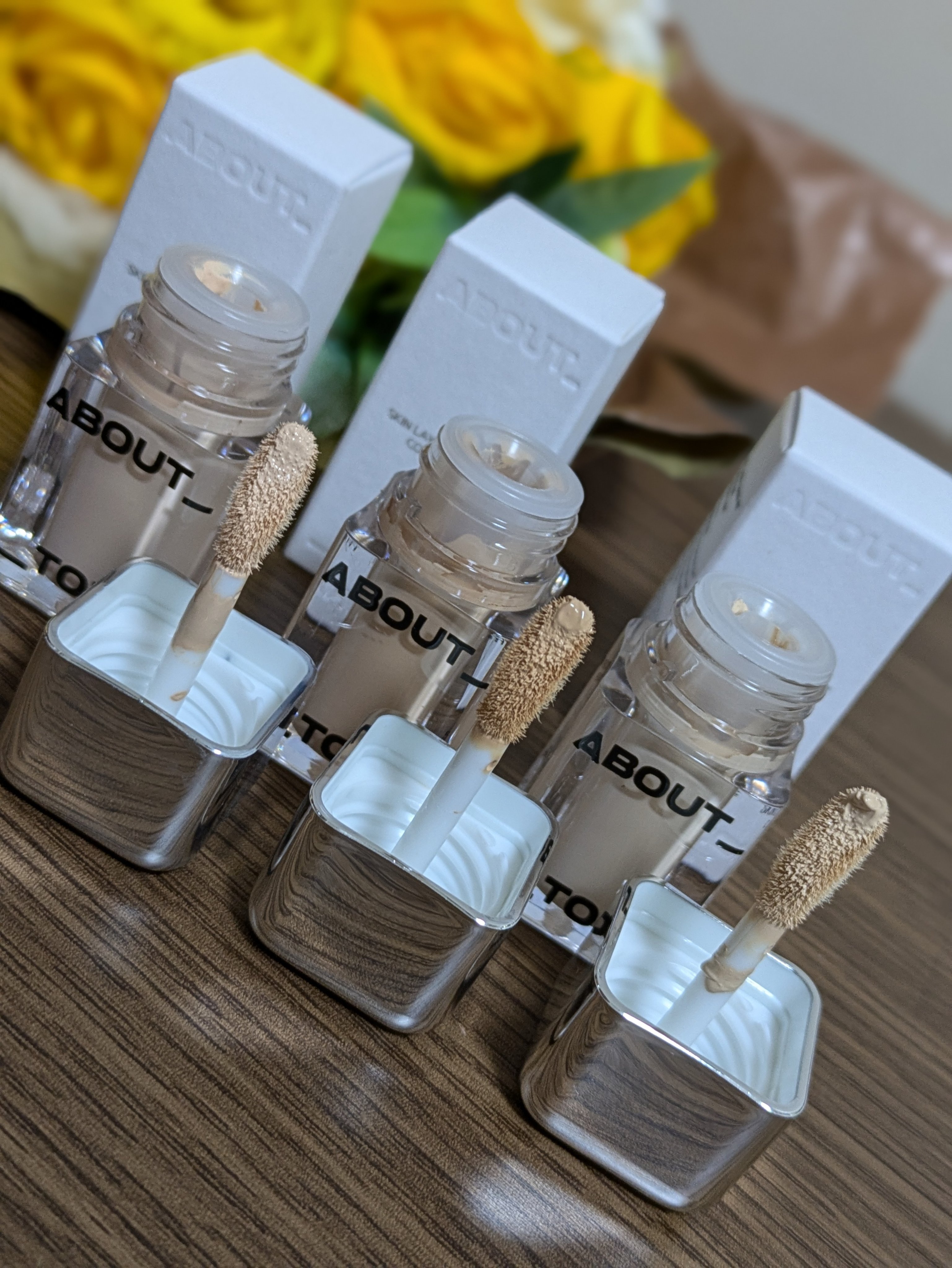 スキンレイヤーカバーフィットコンシーラー/ABOUT TONE/リキッドコンシーラーを使ったクチコミ（3枚目）