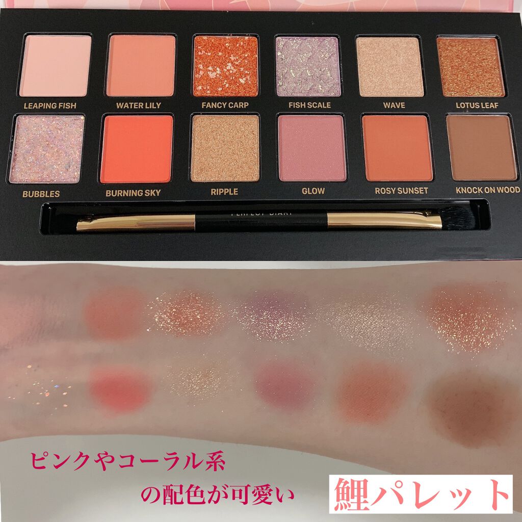 エクスプローラ12色 動物アイシャドウパレット/PERFECT DIARY/アイシャドウパレットを使ったクチコミ(6枚目)