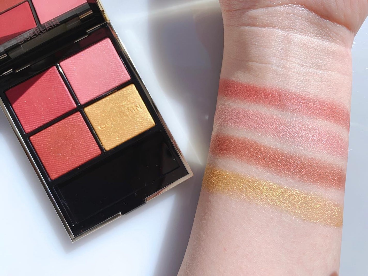 オンブル ジェ/GUERLAIN/アイシャドウパレットを使ったクチコミ(2枚目)