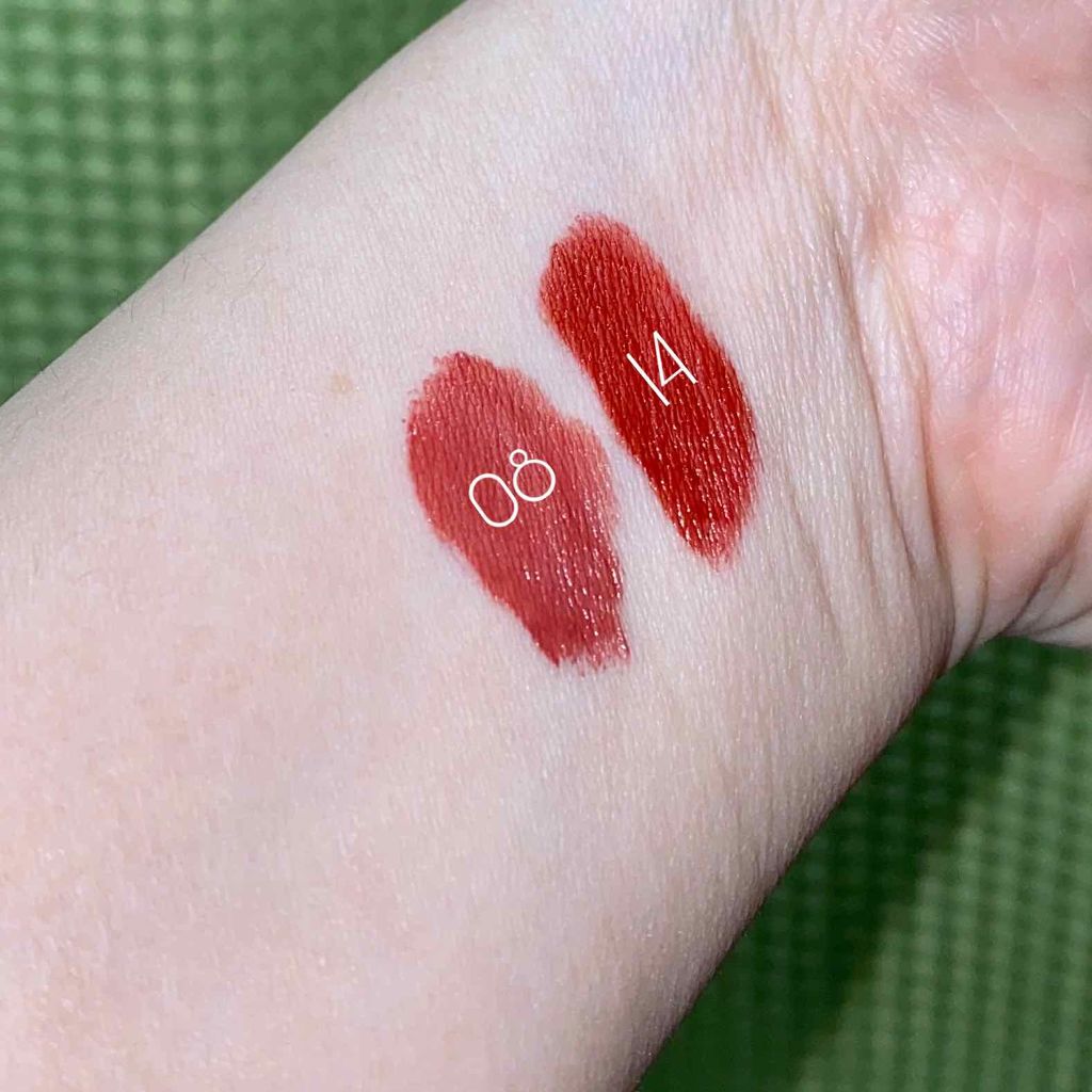 ビビッドコットン インクティント/innisfree/口紅を使ったクチコミ(2枚目)