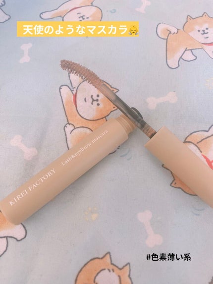 ラッシュ&アイブロウマスカラ/KIREI FACTORY/マスカラを使ったクチコミ(1枚目)