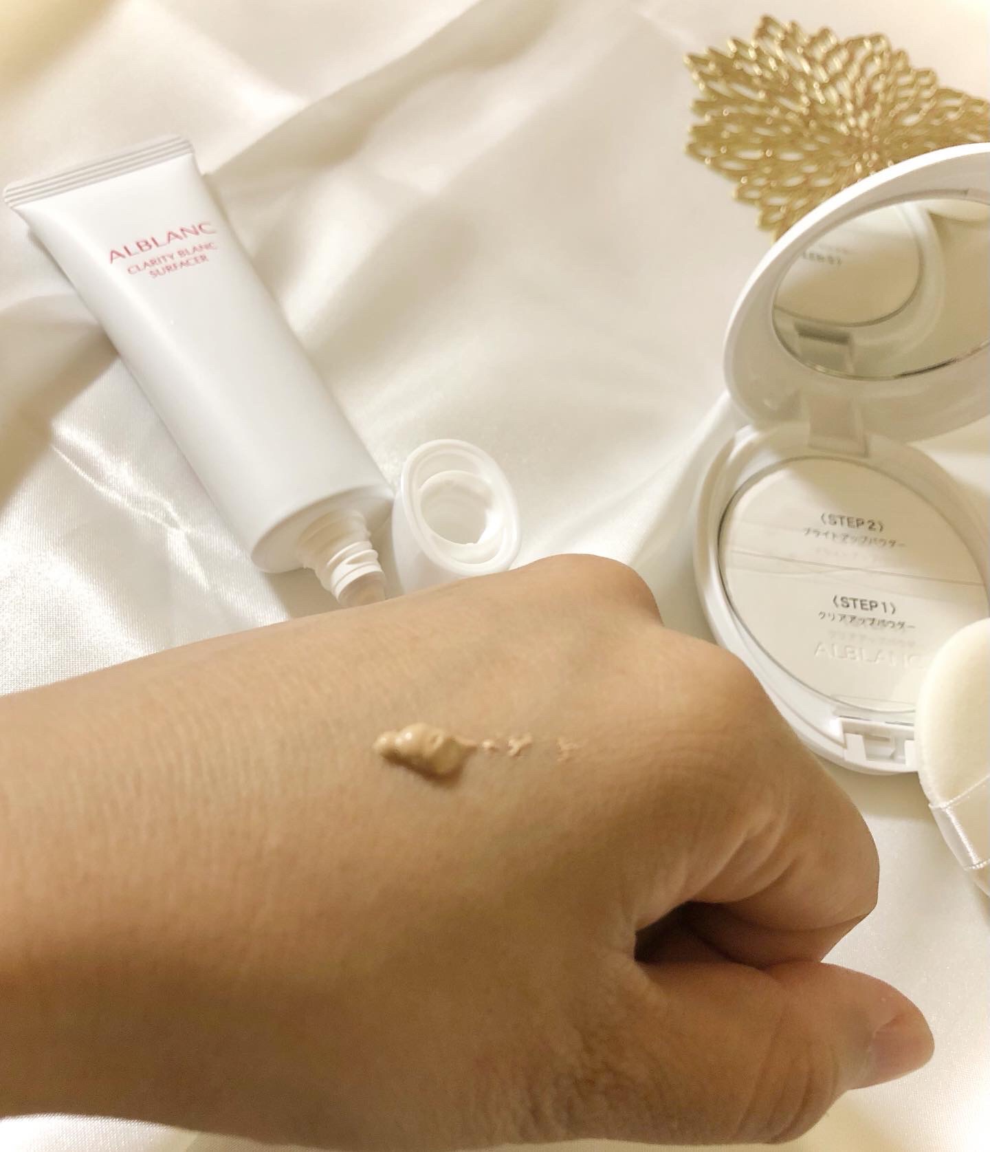 クラリティブラン サーフェイサー/ALBLANC/化粧下地を使ったクチコミ（3枚目）
