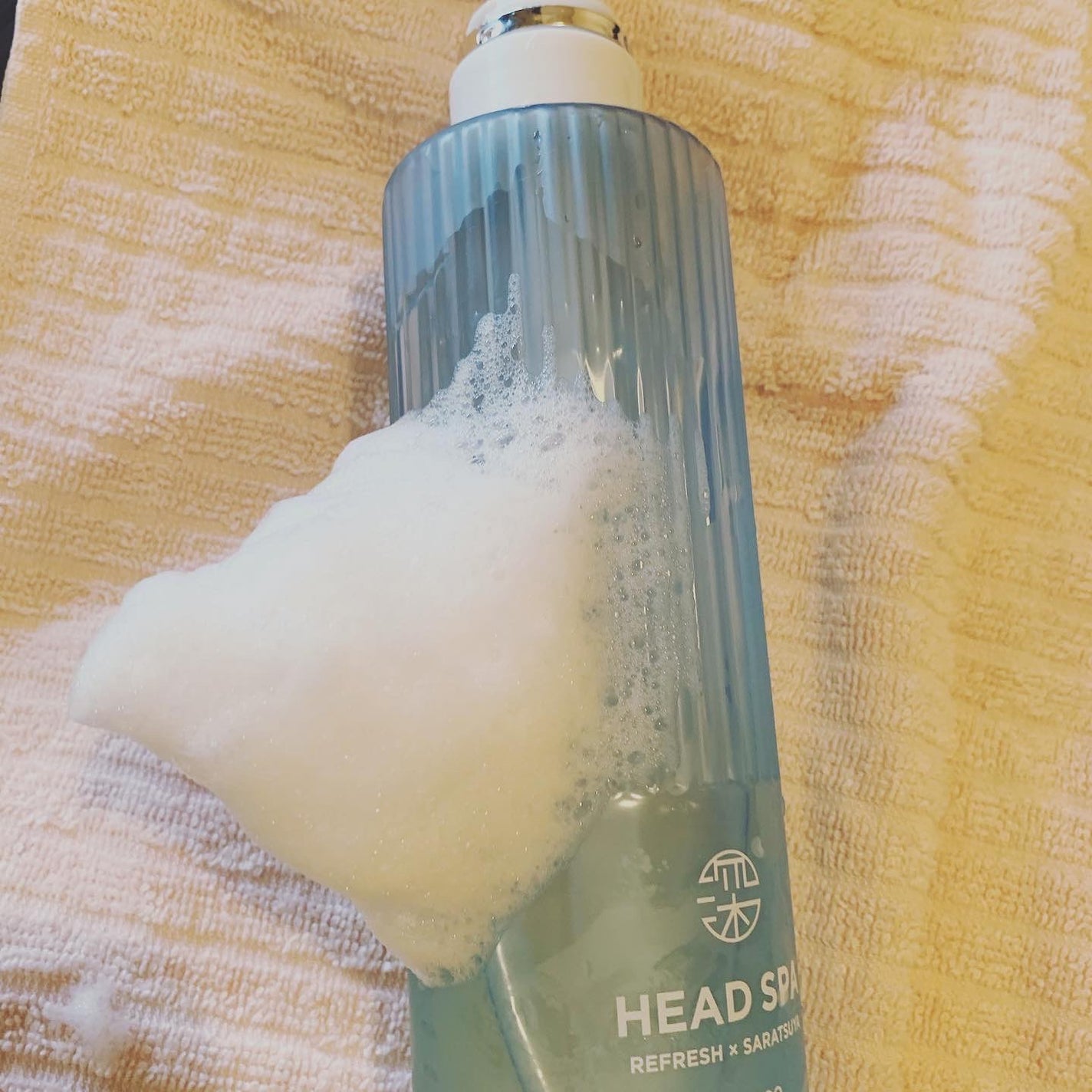 リフレッシュ × さらつや シャンプー/トリートメント/h&s/市販シャンプーを使ったクチコミ(3枚目)