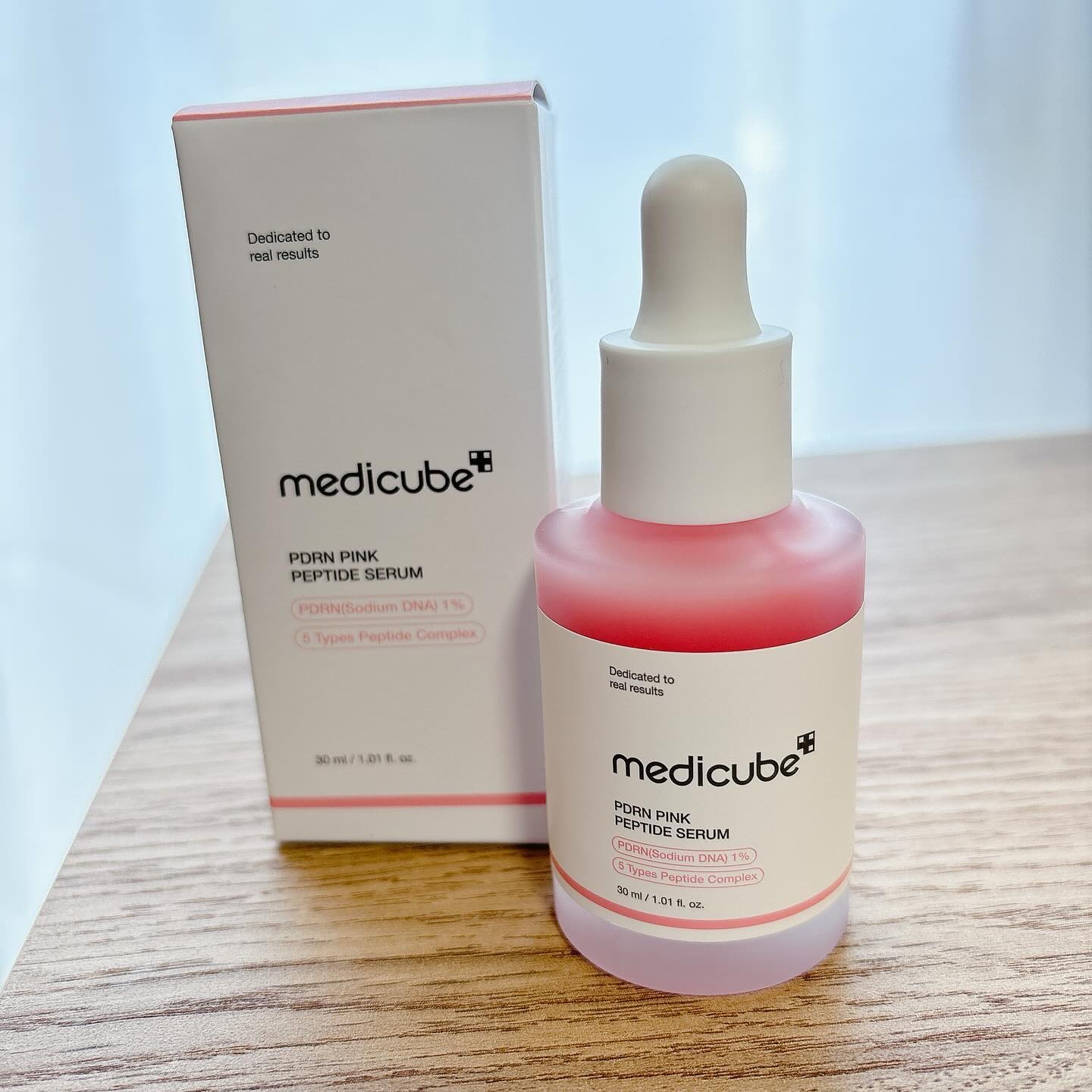 PDRNピンクアンプル PDRN 10,000ppm配合/MEDICUBE/美容液を使ったクチコミ（1枚目）