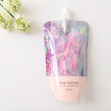 ピンクティーツリーライスシカウォッシュオフパック/APLIN/洗い流すパック・マスクを使ったクチコミ(1枚目)