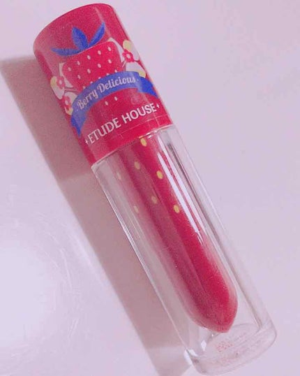 ベリーデリシャス カラーイン リキッドリップジューシー/ETUDE/口紅を使ったクチコミ(1枚目)