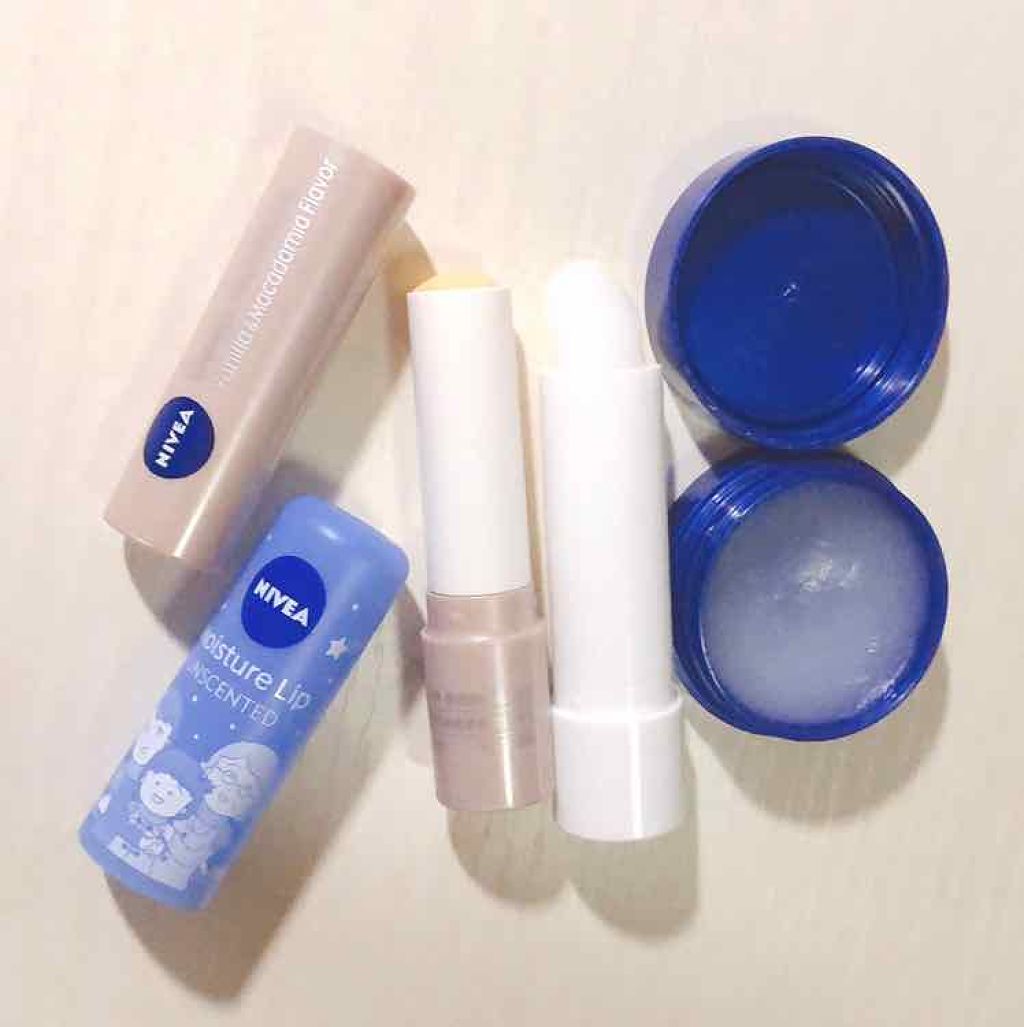 ニベア クリームケア リップバーム はちみつの香り/ニベア/リップケアを使ったクチコミ（3枚目）