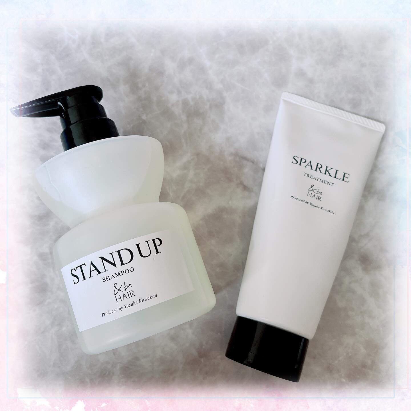 アンドビーさまからいただきました


▫️&be スタンドアップシャンプー／スパークルトリートメント


髪悩み別で選べるのが嬉しいですよね☺️


私は、ぺたんこになりやすく
柔らかい髪なのでコチラを選びました💁‍♀️


詳しくは、画