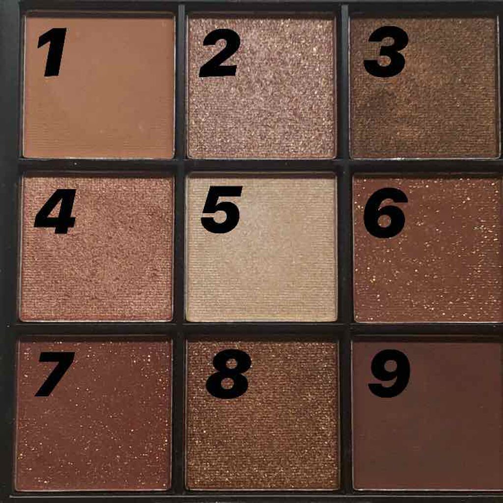 UR GLAM BLOOMING EYE COLOR PALETTE/U R GLAM/アイシャドウパレットを使ったクチコミ(3枚目)