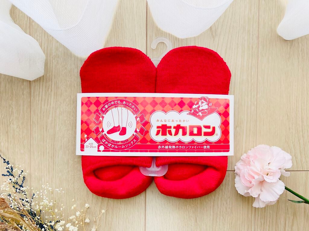 ホカロンソックス/Renfro Japan/暖かい靴下を使ったクチコミ(2枚目)