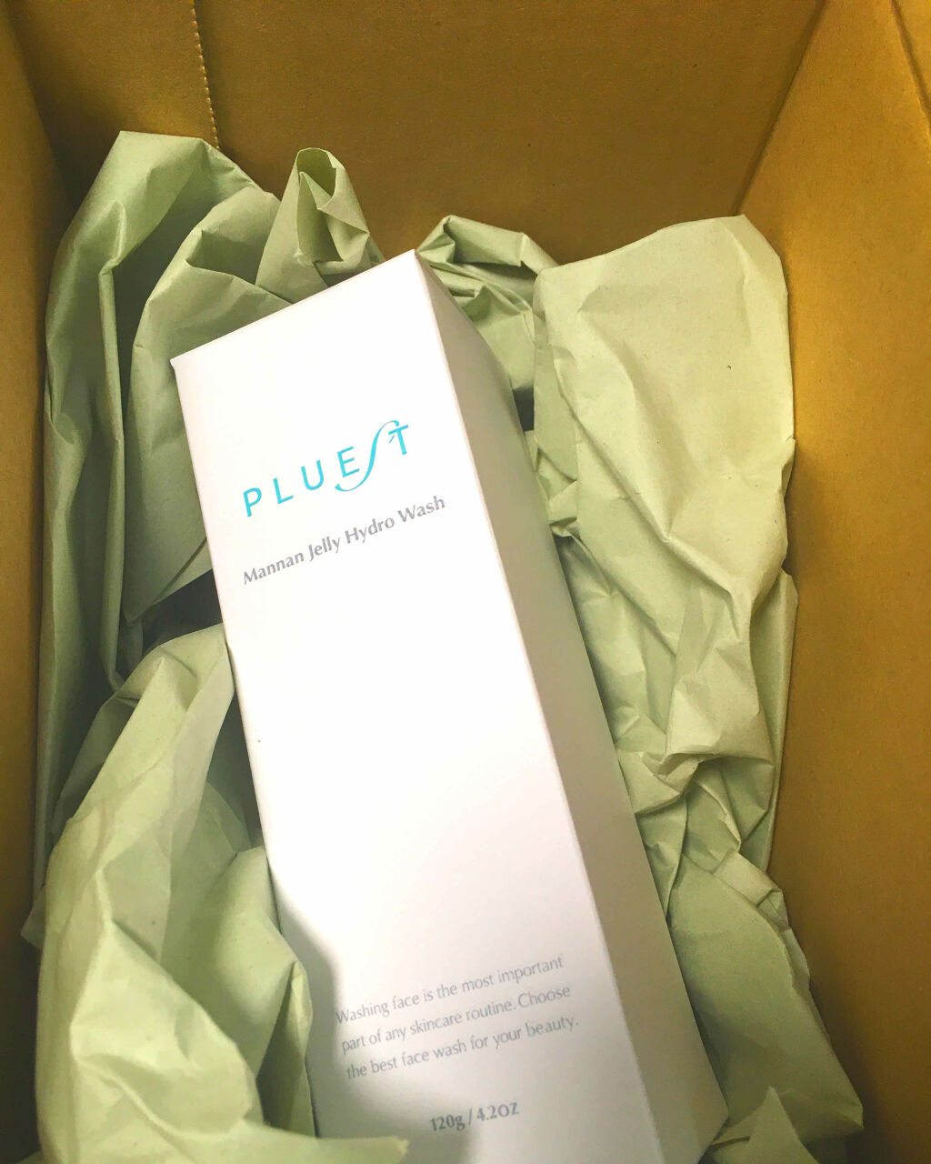 マンナンジェリーハイドロウォッシュ/PLUEST/洗顔料を使ったクチコミ（1枚目）