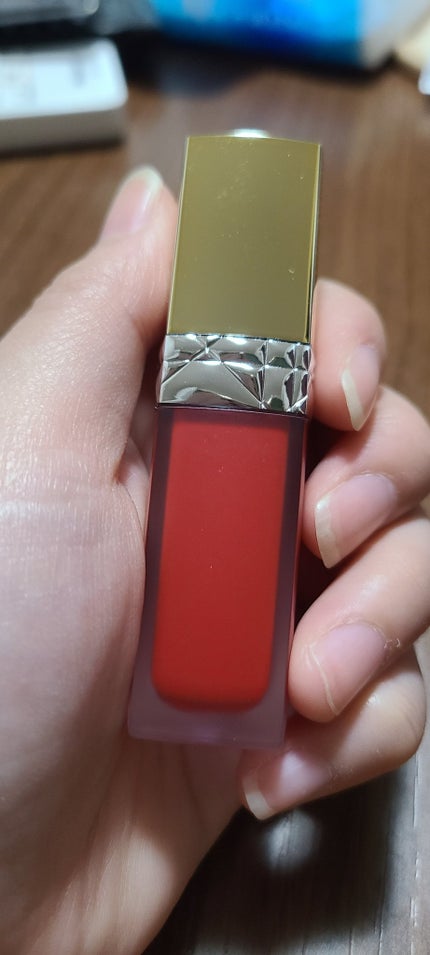 ルージュディオールフォーエヴァーリキッドシークイン/Dior/口紅を使ったクチコミ(2枚目)