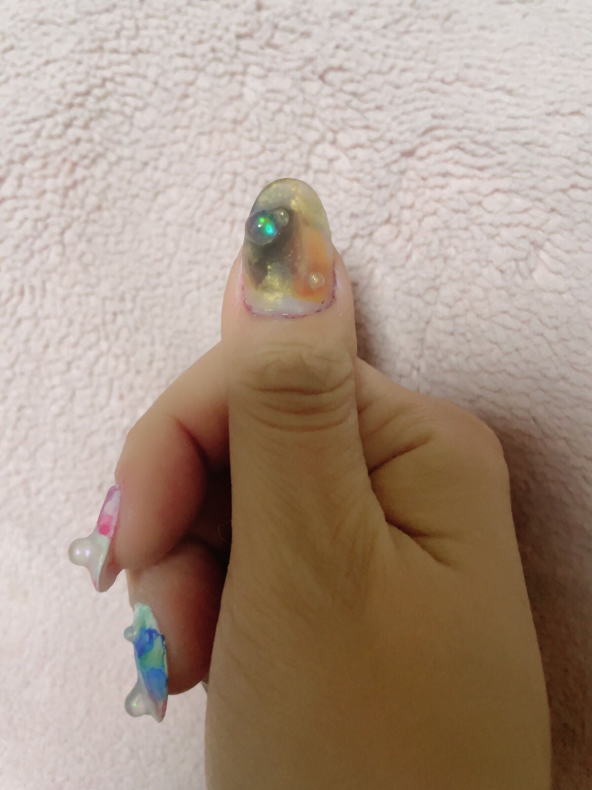 Nico on LIPS 「マットに変更〜。初マット。これの前にもインクネイルでためしたん..」(3枚目)