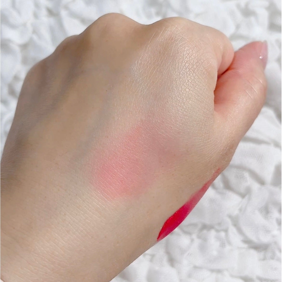 フィー リップアンドチーク ブラーリープリンポット/fwee/口紅を使ったクチコミ(6枚目)