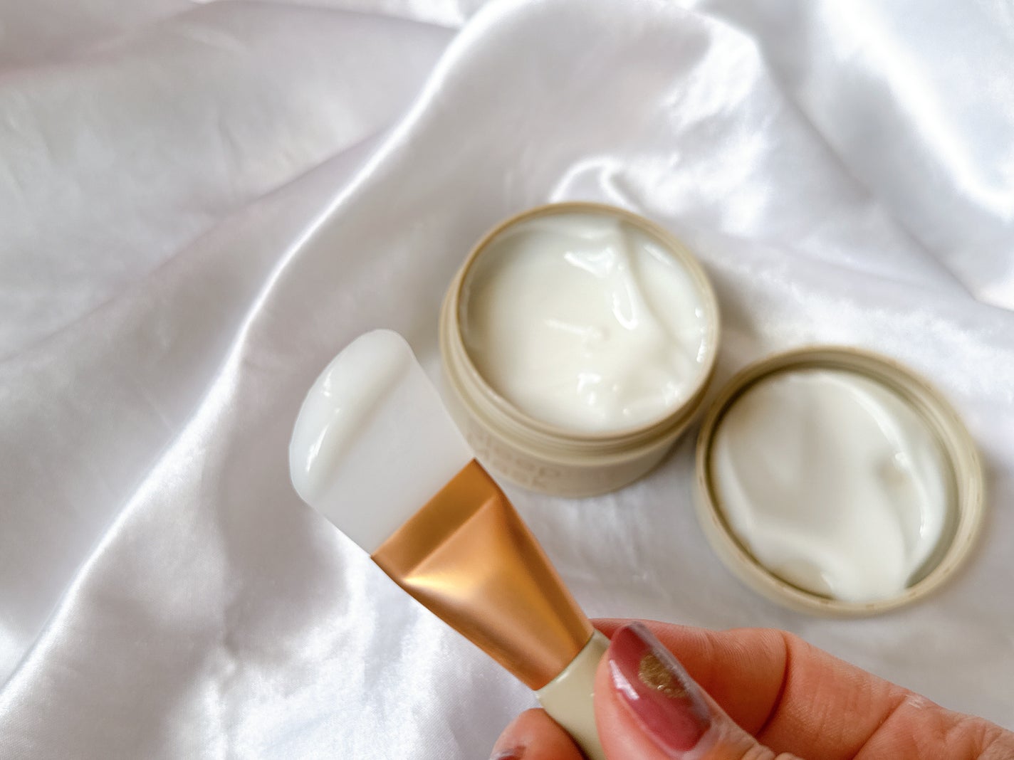 スリーピングマスク with CICA/b.glen/フェイスクリームを使ったクチコミ(2枚目)