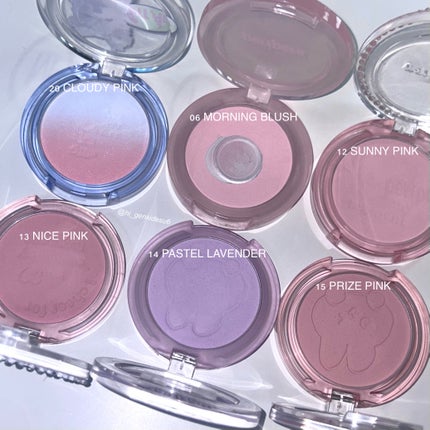 ピュア ブラッシュド サンシャイン チーク/PERIPERA/パウダーチークを使ったクチコミ(5枚目)