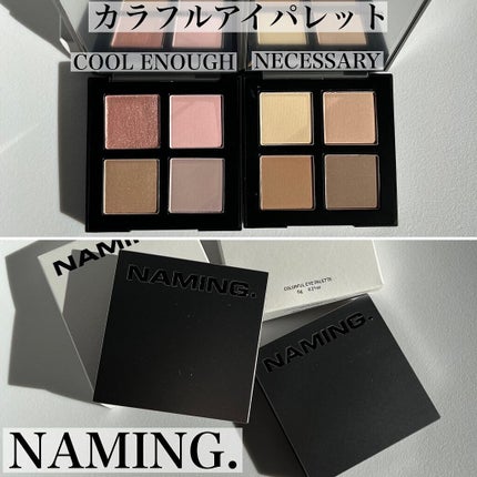 COLORFUL EYE PALETTE/NAMING./アイシャドウパレットを使ったクチコミ(1枚目)