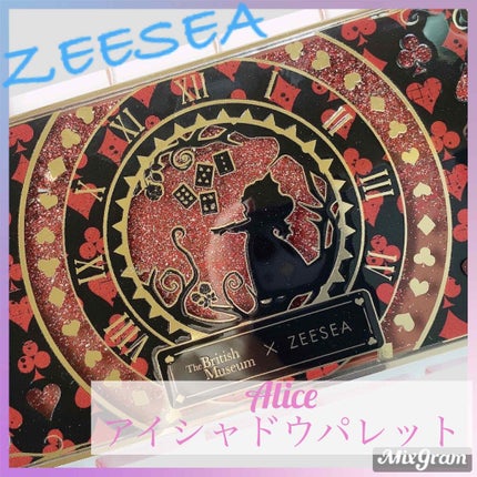 アリスドリームランドシリーズ 12色アイシャドウパレット(ZEESEA×大英博物館)/ZEESEA/アイシャドウパレットを使ったクチコミ(1枚目)