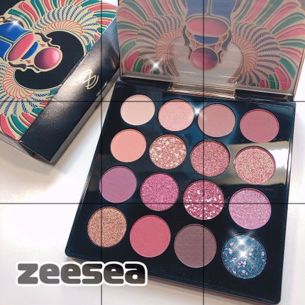 大英博物館 エジプトシリーズ アイシャドウパレット/ZEESEA/アイシャドウパレットを使ったクチコミ(1枚目)