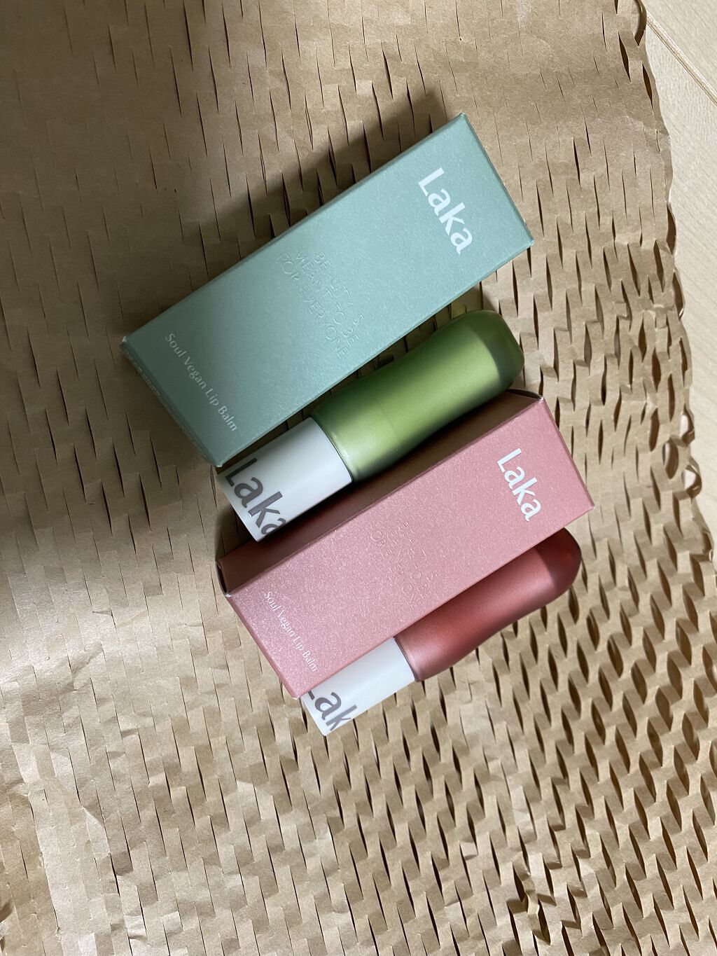 ソウルヴィーガンリップバーム/Laka/リップバームを使ったクチコミ（2枚目）
