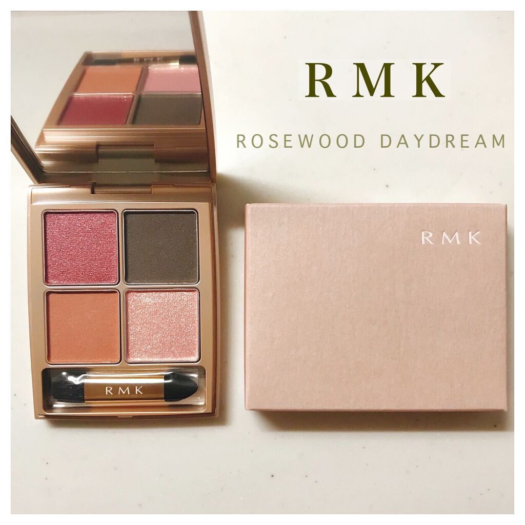  ローズウッドデイドリーム 4アイズ /RMK/アイシャドウパレットを使ったクチコミ（1枚目）