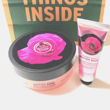 ハンドクリーム ブリティッシュローズ/THE BODY SHOP/ハンドクリームを使ったクチコミ（1枚目）