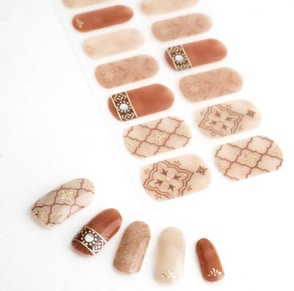 ジェルネイルシール/and U/ネイルシールを使ったクチコミ(1枚目)