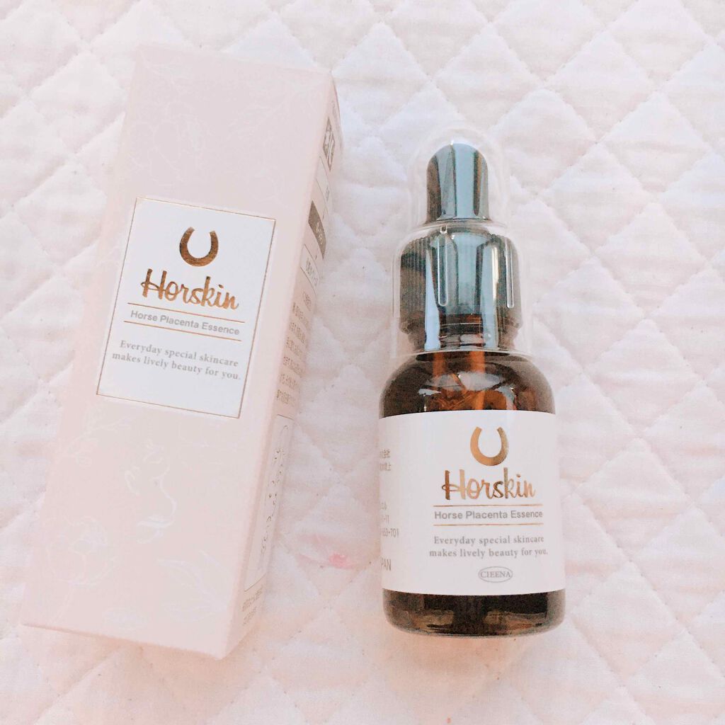 Horskin 馬プラセンタ原液美容液/CIEENA/美容液を使ったクチコミ(1枚目)