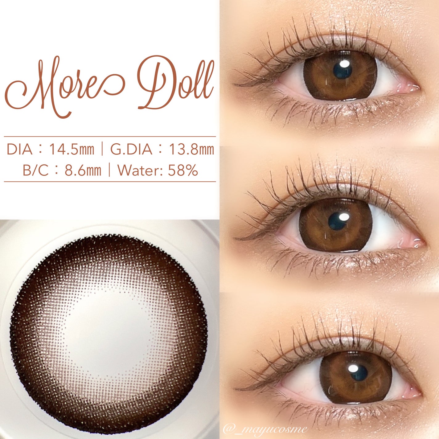 Majette 1day/Majette/ワンデー(1DAY)カラコンを使ったクチコミ(2枚目)