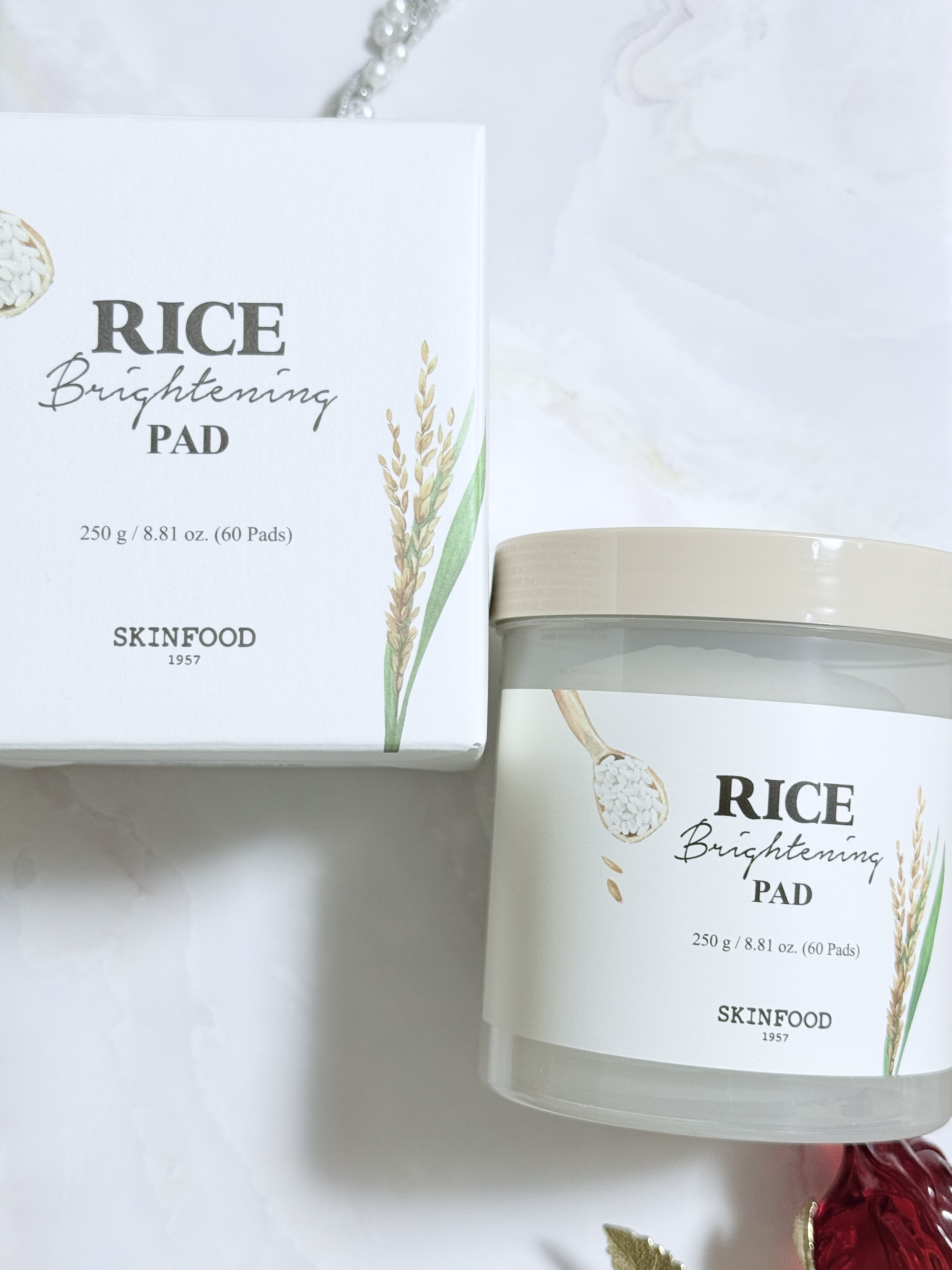 ライスブライトニングパッド/SKINFOOD/トナーパッドを使ったクチコミ（1枚目）