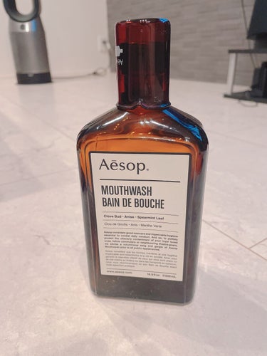 Aesop マウスウォッシュのクチコミ「【使った商品】イソップ　マウスウォッシュ
【商品の特徴】アルコールフリーでマイルドな洗口液。
.....」（1枚目）