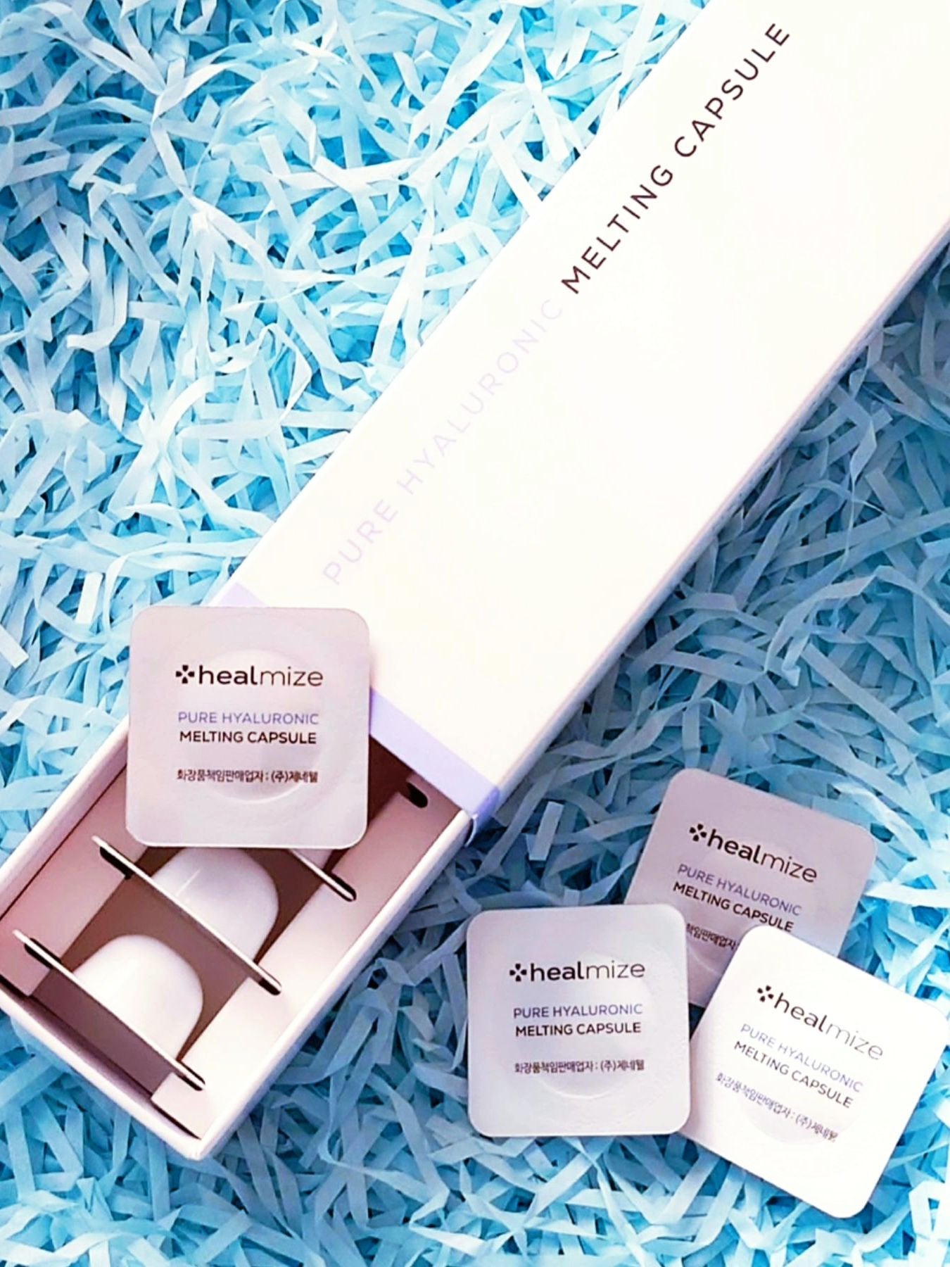 ピュア ヒアルロニック メルティング カプセル/HEALMIZE/美容液を使ったクチコミ(6枚目)