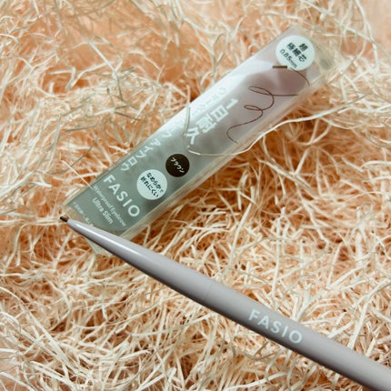 ウォータープルーフ アイブロウ(超極細芯)/FASIO/アイブロウペンシルを使ったクチコミ(1枚目)