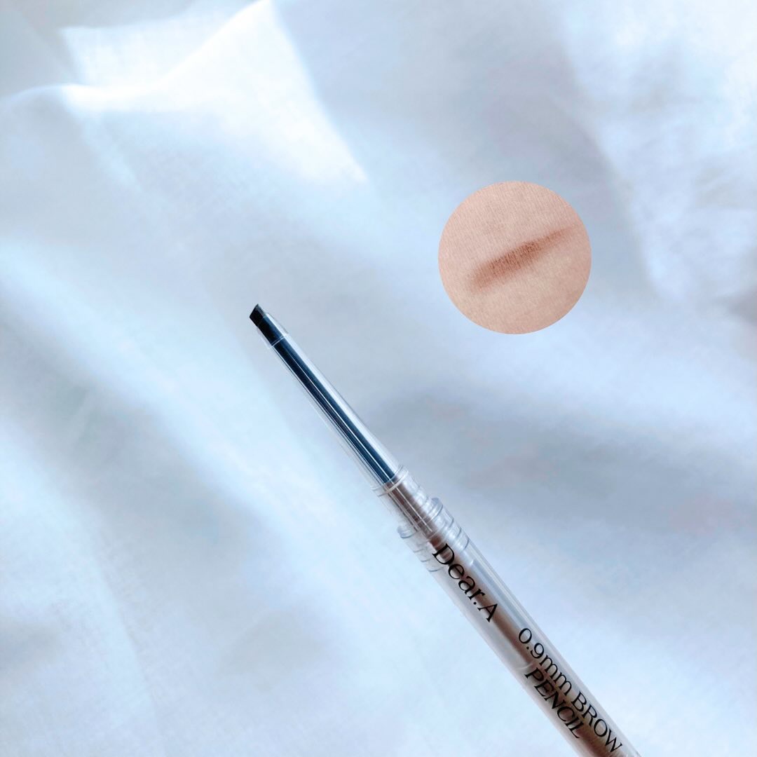 0.9mmブロウペンシル/Dear.A/アイブロウペンシルを使ったクチコミ（2枚目）
