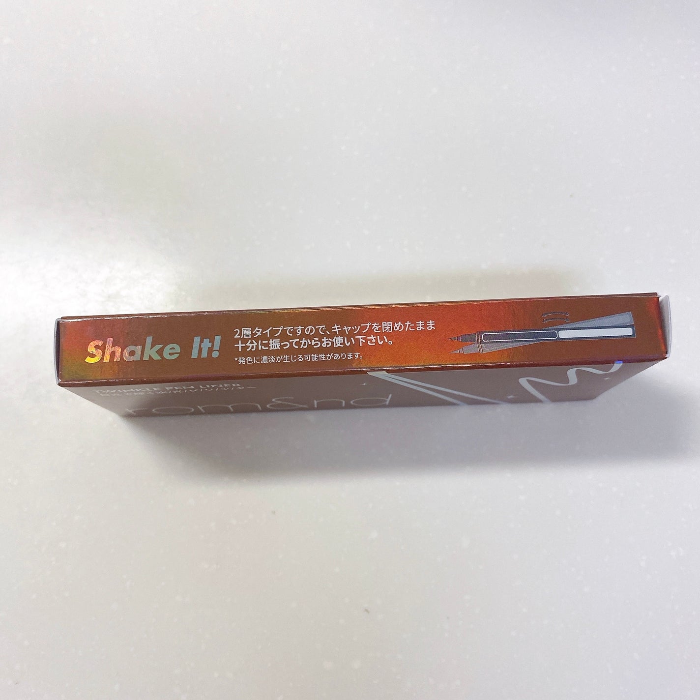 トゥインクルペンライナー/rom&nd/リキッドアイライナーを使ったクチコミ(5枚目)