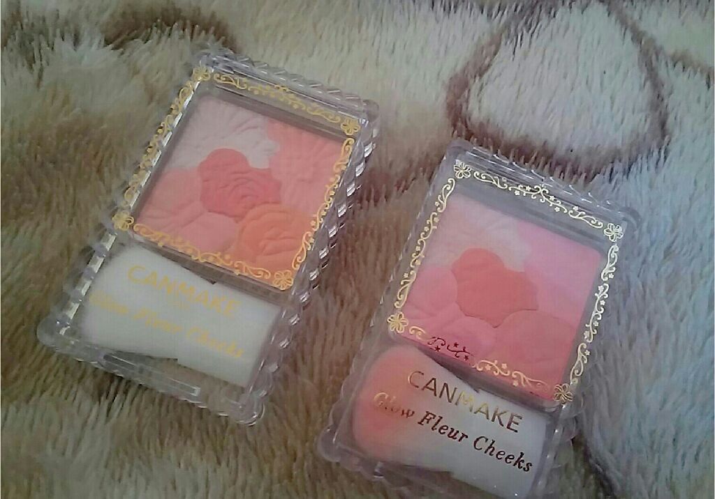 グロウフルールチークス/キャンメイク/パウダーチークを使ったクチコミ(1枚目)