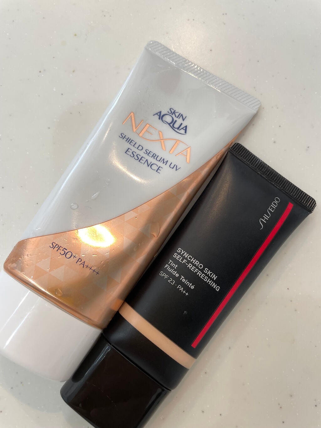 シンクロスキン セルフリフレッシング ティント/SHISEIDO/リキッドファンデーションを使ったクチコミ(2枚目)