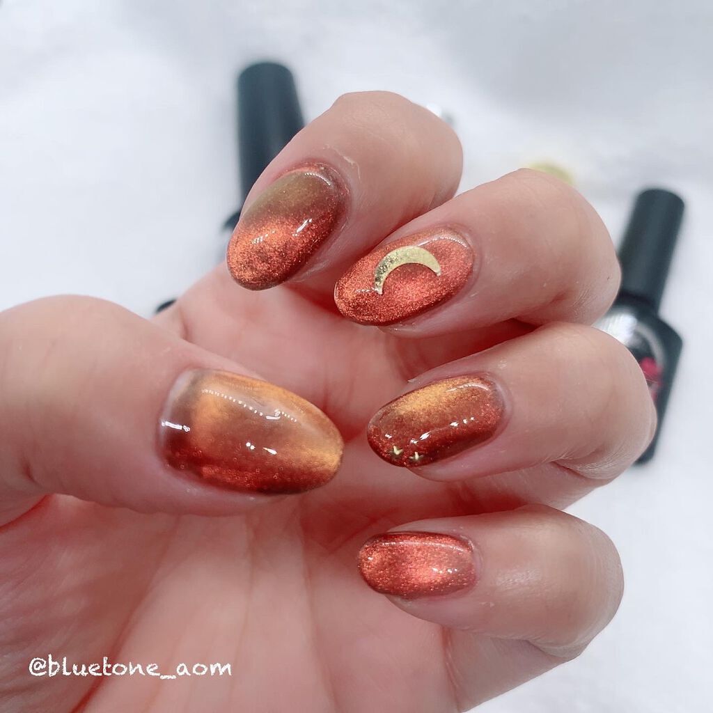 ジェルネイル（ライト対応）/セリア/ジェルネイルを使ったクチコミ（2枚目）