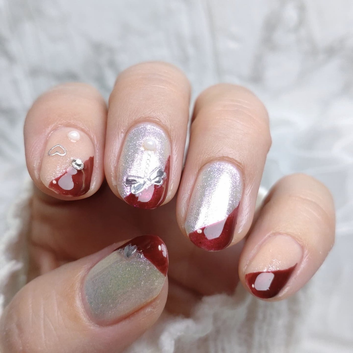 ミルクティ on LIPS 「✴✴3つ前の投稿の#NUMBERPOLISH新色ネイルをアレン..」(2枚目)