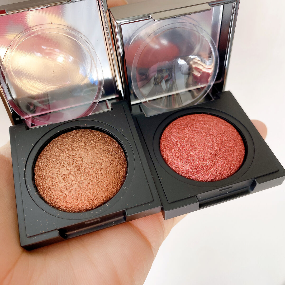 プリズム エアー シャドウ 08 MOCHA SPIRIT/CLIO/単色アイシャドウを使ったクチコミ（3枚目）