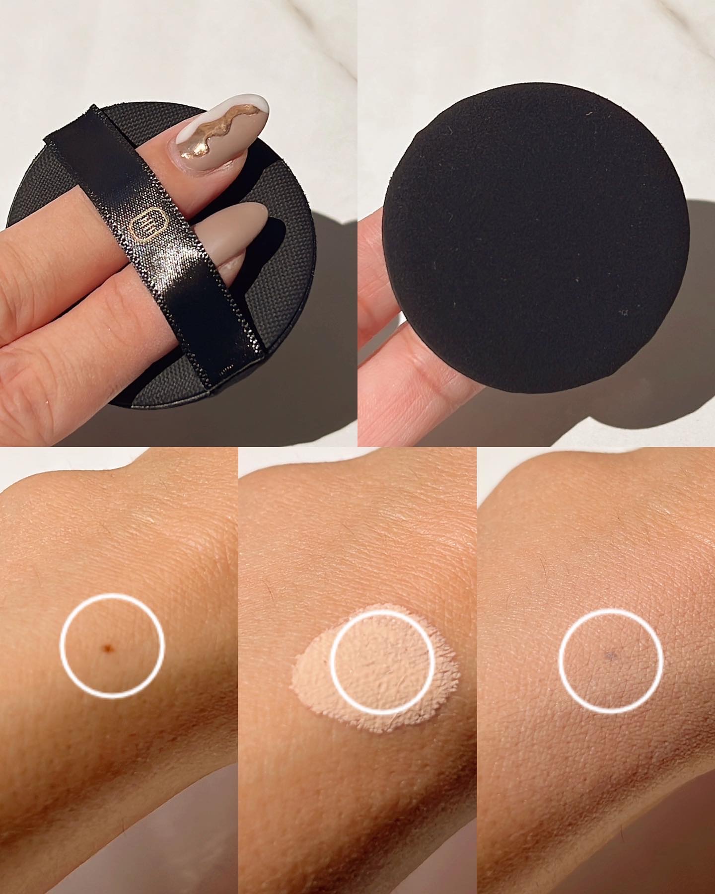 レタッチフィルターファンデーション/H×H/クッションファンデーションを使ったクチコミ（3枚目）