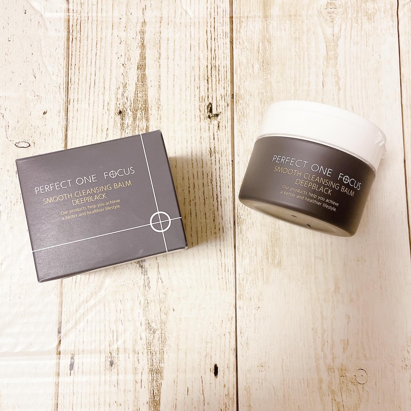 パーフェクトワンフォーカス スムースクレンジングバーム ディープブラック/PERFECT ONE  FOCUS/クレンジングバームを使ったクチコミ（1枚目）