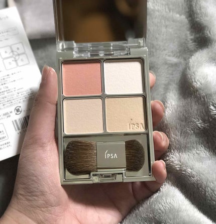 デザイニング フェイスカラーパレット/IPSA/プレストパウダーを使ったクチコミ(2枚目)