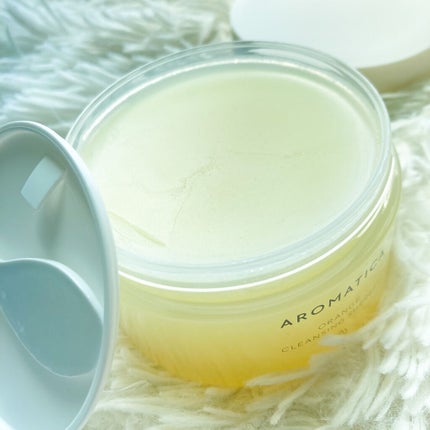 オレンジクレンジングシャーベット/AROMATICA/クレンジングバームを使ったクチコミ(4枚目)