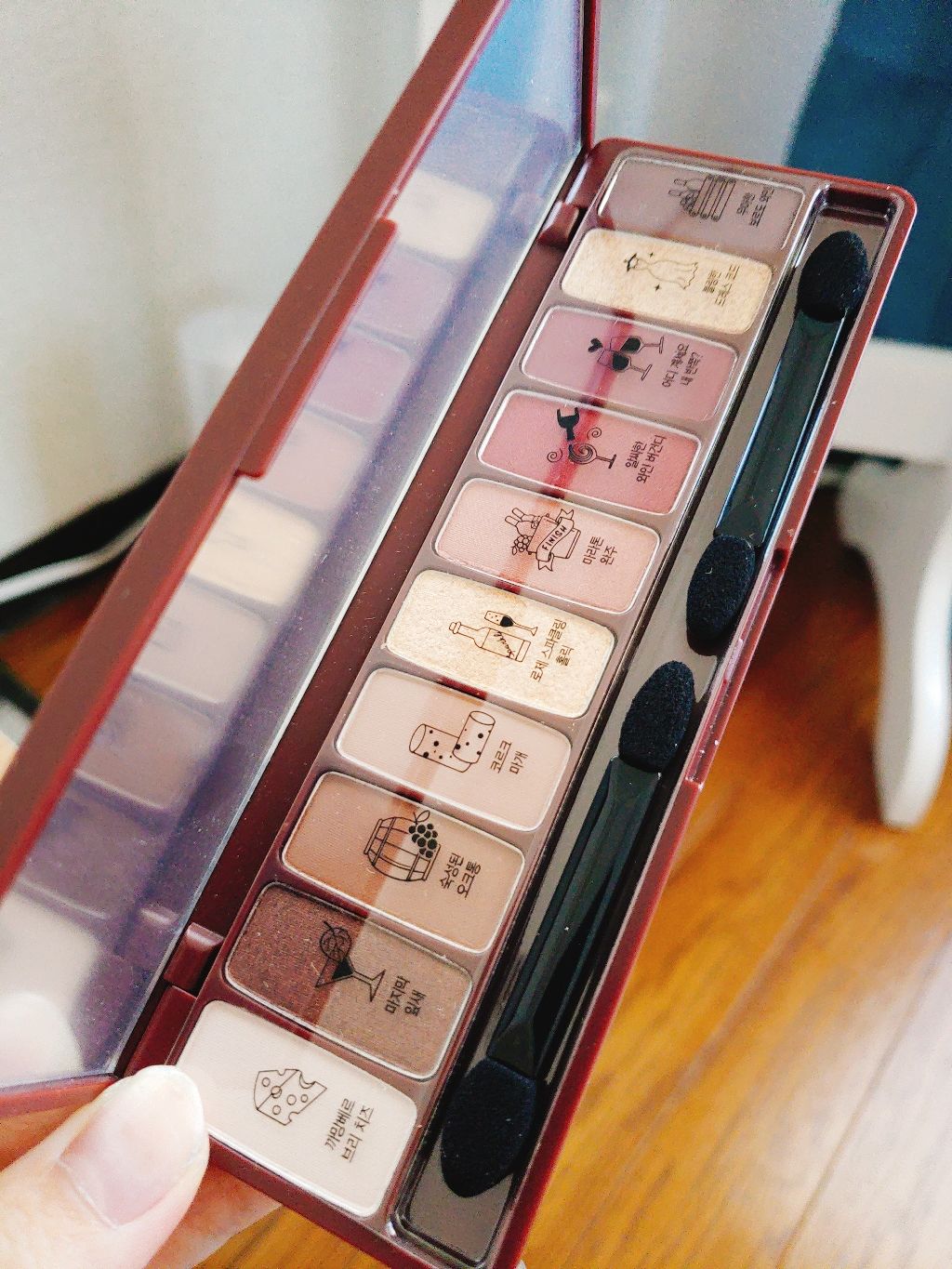 プレイカラー アイシャドウ/ETUDE/アイシャドウパレットを使ったクチコミ（2枚目）