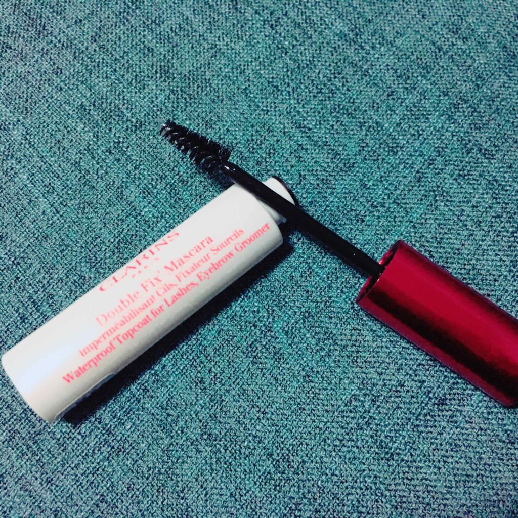 ダブルフィックス マスカラ/CLARINS/マスカラトップコートを使ったクチコミ（1枚目）